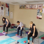 Wellness Haven Gentle Yoga on Chair With Dumb-bells