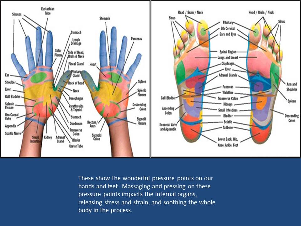 Wrist Reflexology Chart